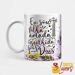 Caneca Coleção Palavra - Escolhida por Deus