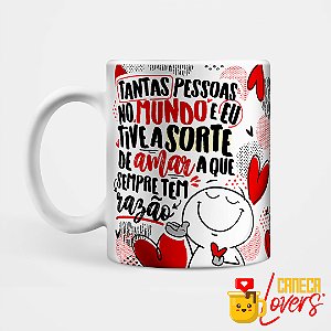 Caneca Dia dos Namorados - Amar a que sempre tem razão