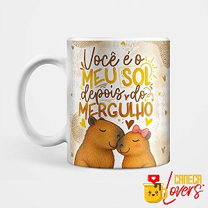 Caneca Dia dos Namorados - Você é o sol depois do mergulho