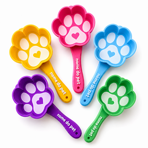 Colher Medidora Pet - Patinhas
