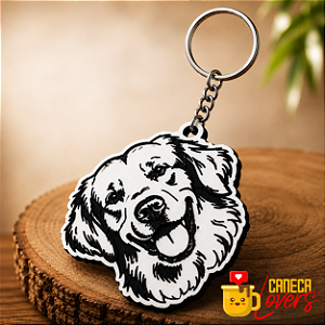 Chaveiro Raças de Cães - Golden Retrivier