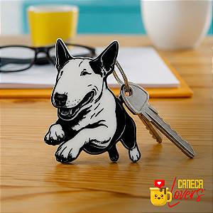 Chaveiro Raças de Cães - Bull Terrier
