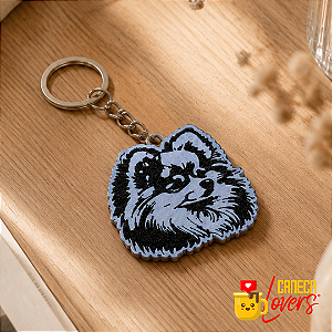 Chaveiro Raças de Cães - Lulu da Pomerânia