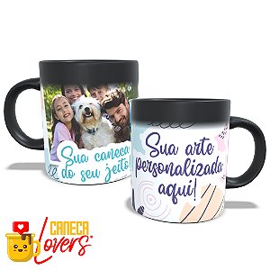 Caneca Mágica Personalizada - Arte Exclusiva