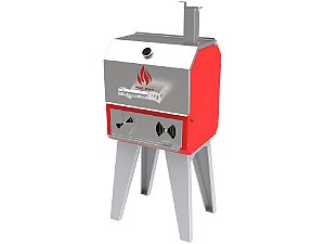 Pit Smoker Hotbox | BANCADA | VERMELHO