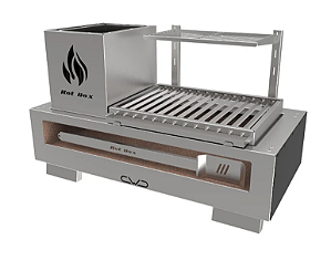 Parrilla Residencial Bancada 75 x 38cm