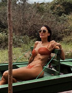 Calcinha Isis Mini Petit Castanho