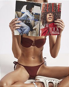 Calcinha Lacinho Liz - Textura Matte