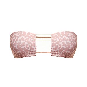 Top Akemy Animal Print Rose