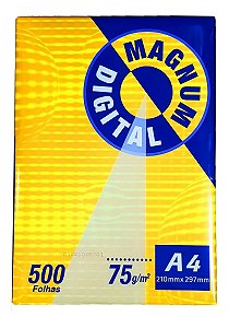Papel Sulfite Digital Magnum - A4 - Pacote Com 500 Folhas