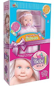 Boneca Bebê Milk Sou Macia 345
