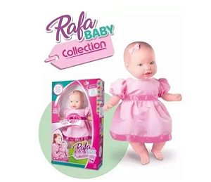 Boneca Rafa Baby Com Som Milk 348