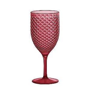 Taça para Água e Vinho Luxxor 480ML -Vermelha