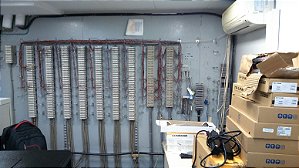 Instalação de Ponto de Ramal Para telefones com até 30m da Central de Pabx