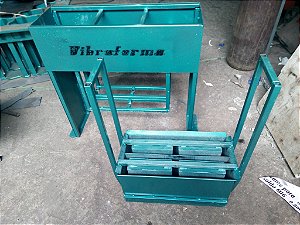 Mini Máquina (DUPLEX) De Bloco Ergonômica (09x19x39)