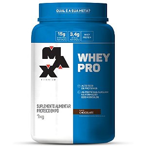 Whey Pro 1Kg - Max Titanium