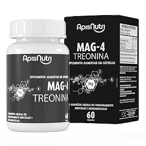 MAG-4 com Treonina 60 Caps 610mg