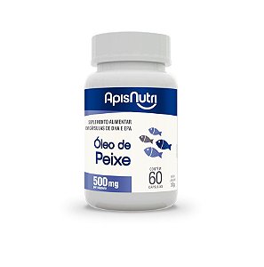 Óleo de Peixe (Ômega 3) 60 caps 500mg