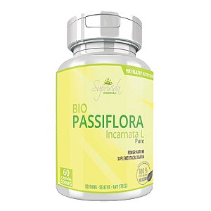 BIO PASSIFLORA Puro Promove o Sono Natural 60 Cápsulas 500mg