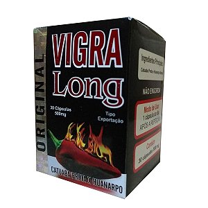 Vigra Long Extra Forte 30 cápsulas 500mg