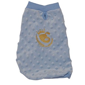 Roupinha Para Pet Cachorro Blusão Blubble Azul Emporium Distripet