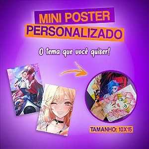 Mini Poster Personalizado 10x15 (fotos)