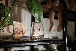 COPO RUBO / JUNTAS COM VELA