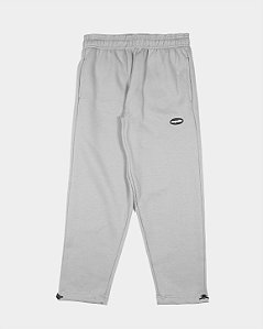 Calça Logo Bordado cinza