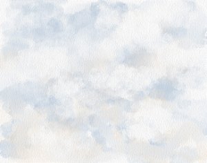 Papel de Parede de Nuvens Aquarela