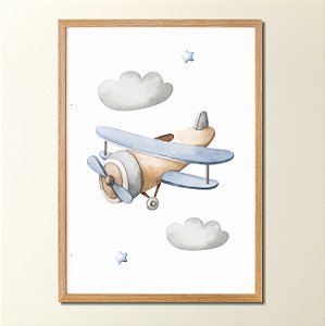 Quadros Decorativos Coleção Avião