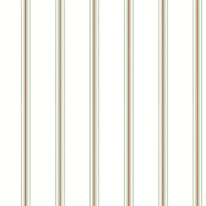 Papel de Parede Listras verde e vermelho