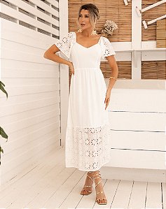 Vestido Karine Bordado *