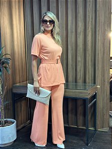 Conjunto Malha Canelada Comfort  *