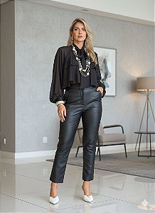 Blusa Lara com babados *