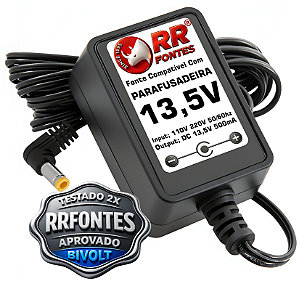 Carregador Fonte DC 13,5V Para Parafusadeira Hammer Gypli12