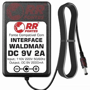 Fonte 9V Para Controladora Midi Usb Waldman