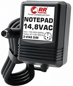 Fonte AC 14,8V 500mA Para Mesa De Som Mixer Roxy