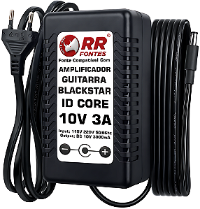 Fonte DC 10V Para Blackstar Amplificador de guitarra digital