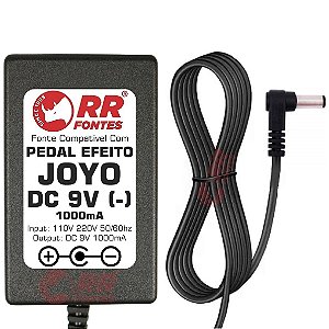 Fonte DC 9V Para Pedal Pedaleira Joyo