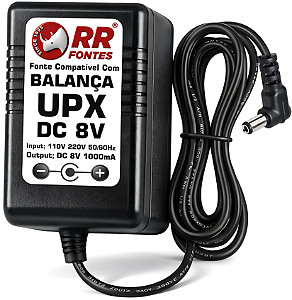 Fonte DC 8V Para Balança UPX