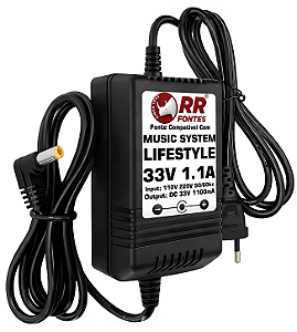 Fonte DC 33V 1.1A Para Lifestyle BOSE
