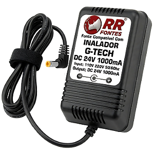 Fonte DC 24V Para Inalador Nebulizador G-Tech
