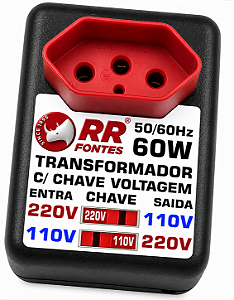 Transformador 60w 70VA Voltagem de 110V Para 220V ou 220V Para 110V