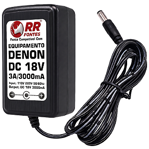 Fonte DC 18V 3A Para Caixa Som Denon Heos