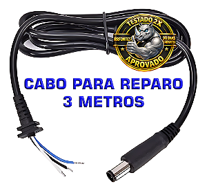 Cabo Para Reparo 3 Metros P4/P8 5,5mm de diametro ( COLOCADO )