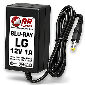 Fonte DC 12V Para Blu-Ray DVD LG