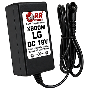 Fonte 19V 5,79A Para Caixa LG XBOOM Go