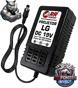 Fonte 19V 5,79A Para Projetor LG