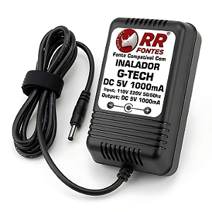 Fonte DC 5v Para Inalador Nebulizador Nebmesh G-TECH