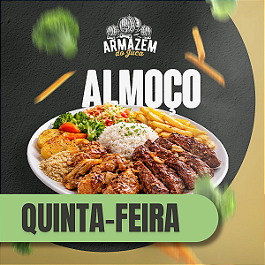 Buffet almoço a vontade na Quinta